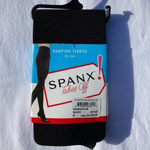 Spanks Shaping Tights Black New